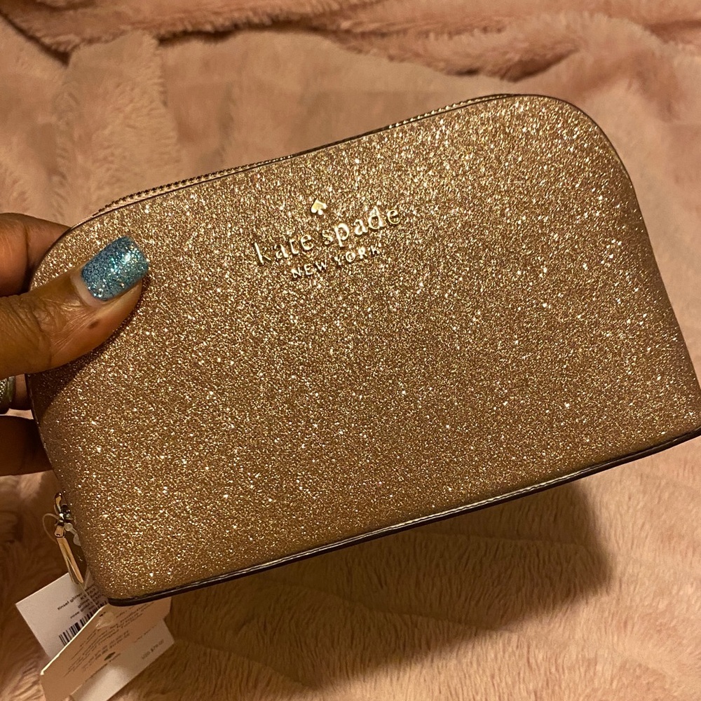 Kate Spade Brown Cosmetic Bag - Picture 4 of 4